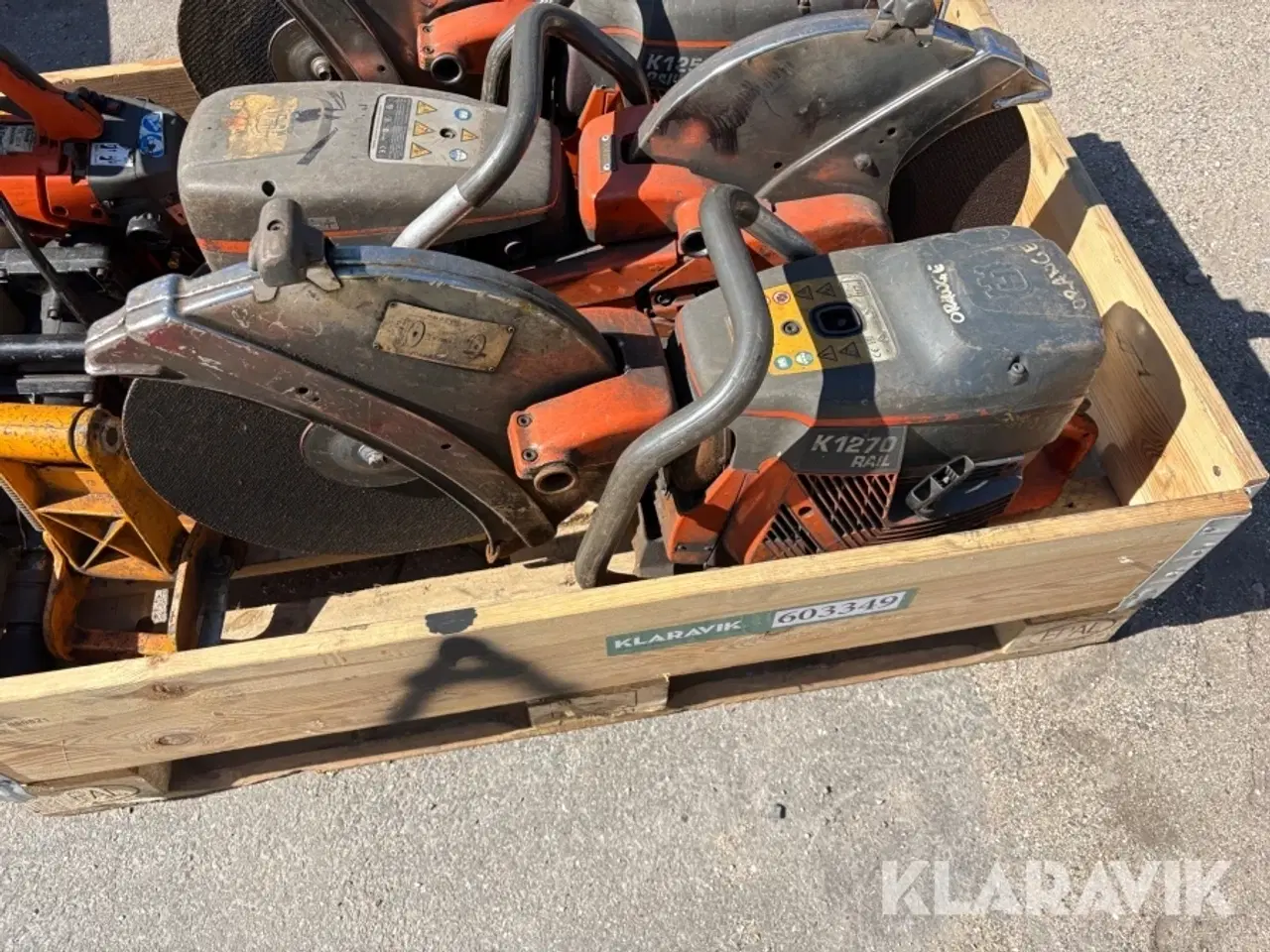 Billede 5 - Kapsav Skinneskruemaskine Master, husqvarna 3 styk.