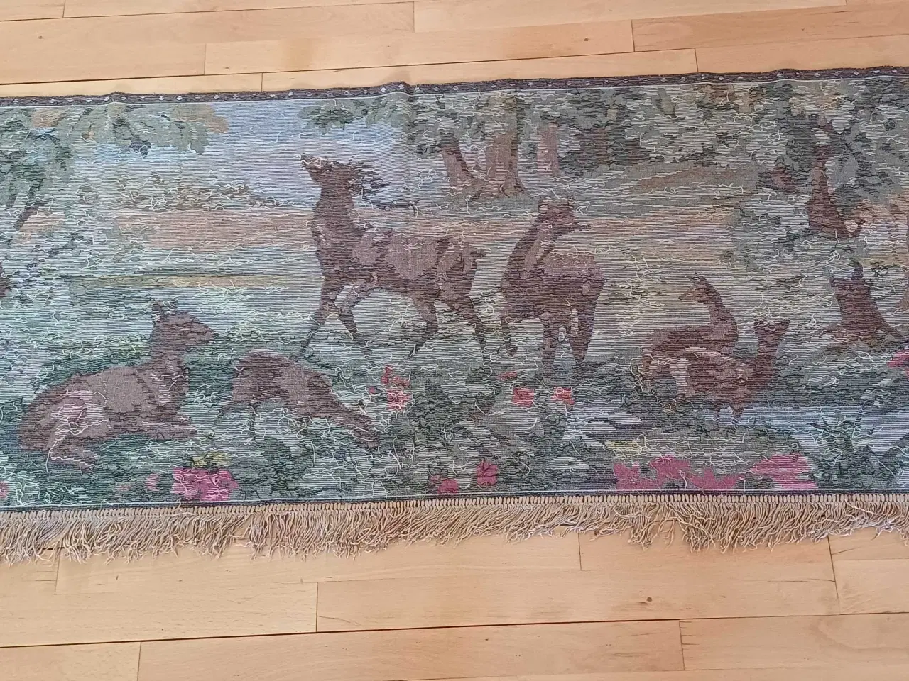 Billede 4 - Flot antik/vintage gobelin