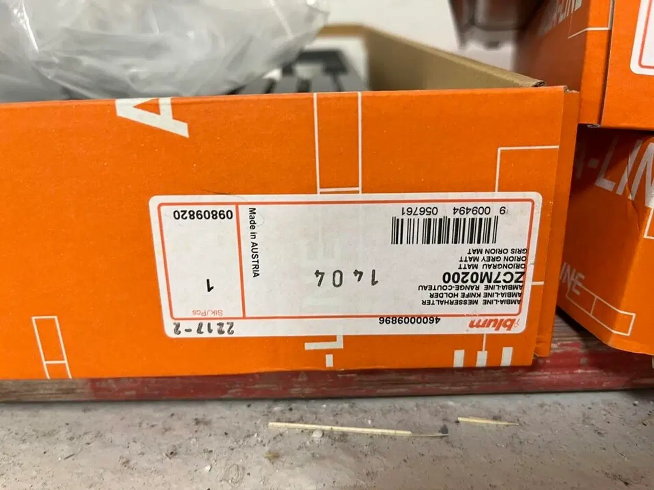 Billede 3 - Lot med  Skuffeindretning   BLUM AMBIA-LINE