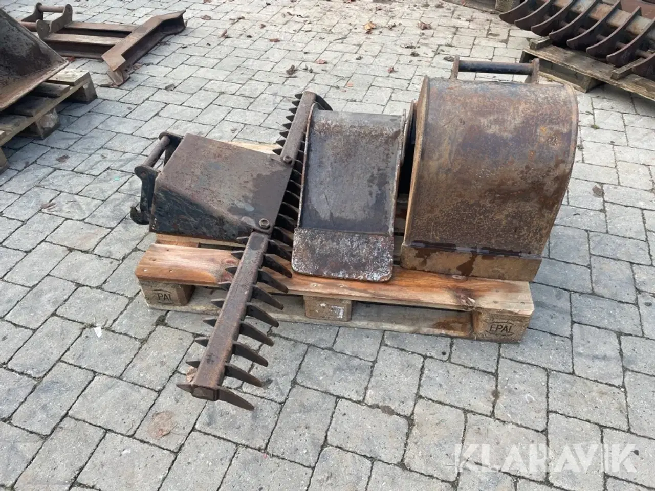 Billede 5 - Skovle - Stenrive 4 styk