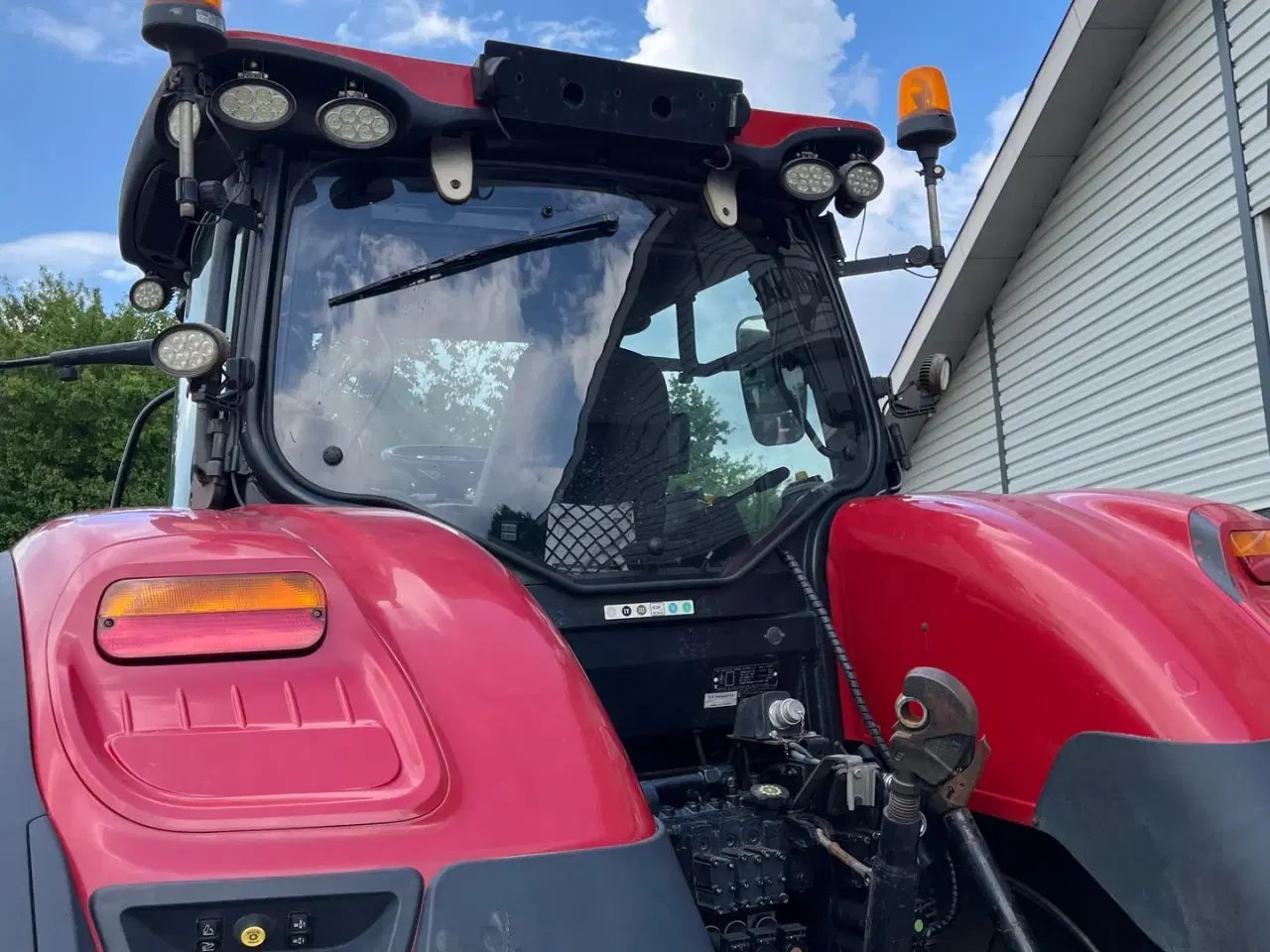 Billede 6 - Case IH Optum 300 CVX Med frontlift og læder kabine.