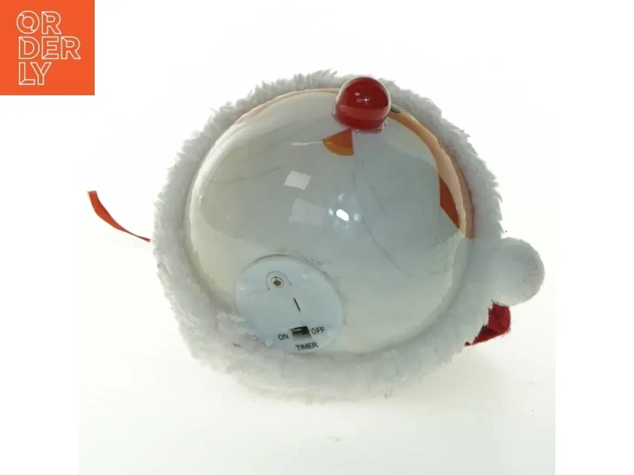 Billede 3 - Julemandslys med timer (str. Ø 11 cm)