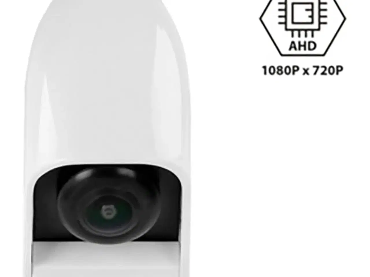 Billede 1 - Bakkamera AHD universal dråbeformet hvid 12/24V