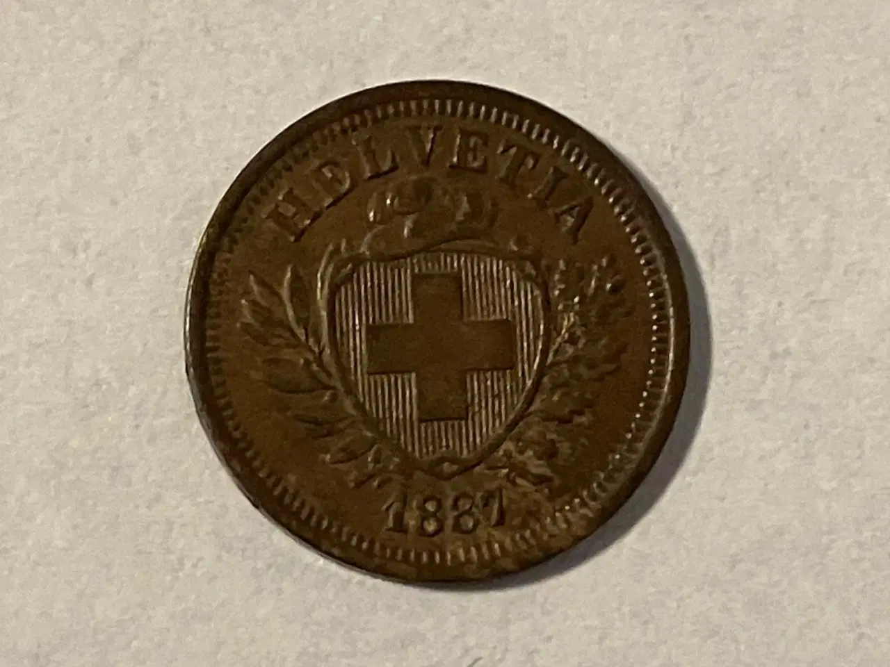 Billede 1 - 1 Rappen Switzerland 1887