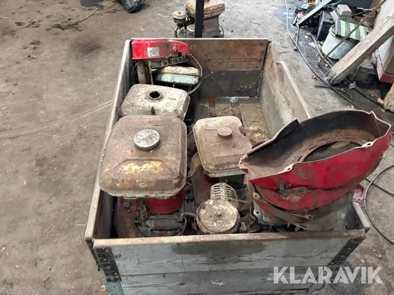 Billede 4 - Samlet lot med motorer Honda