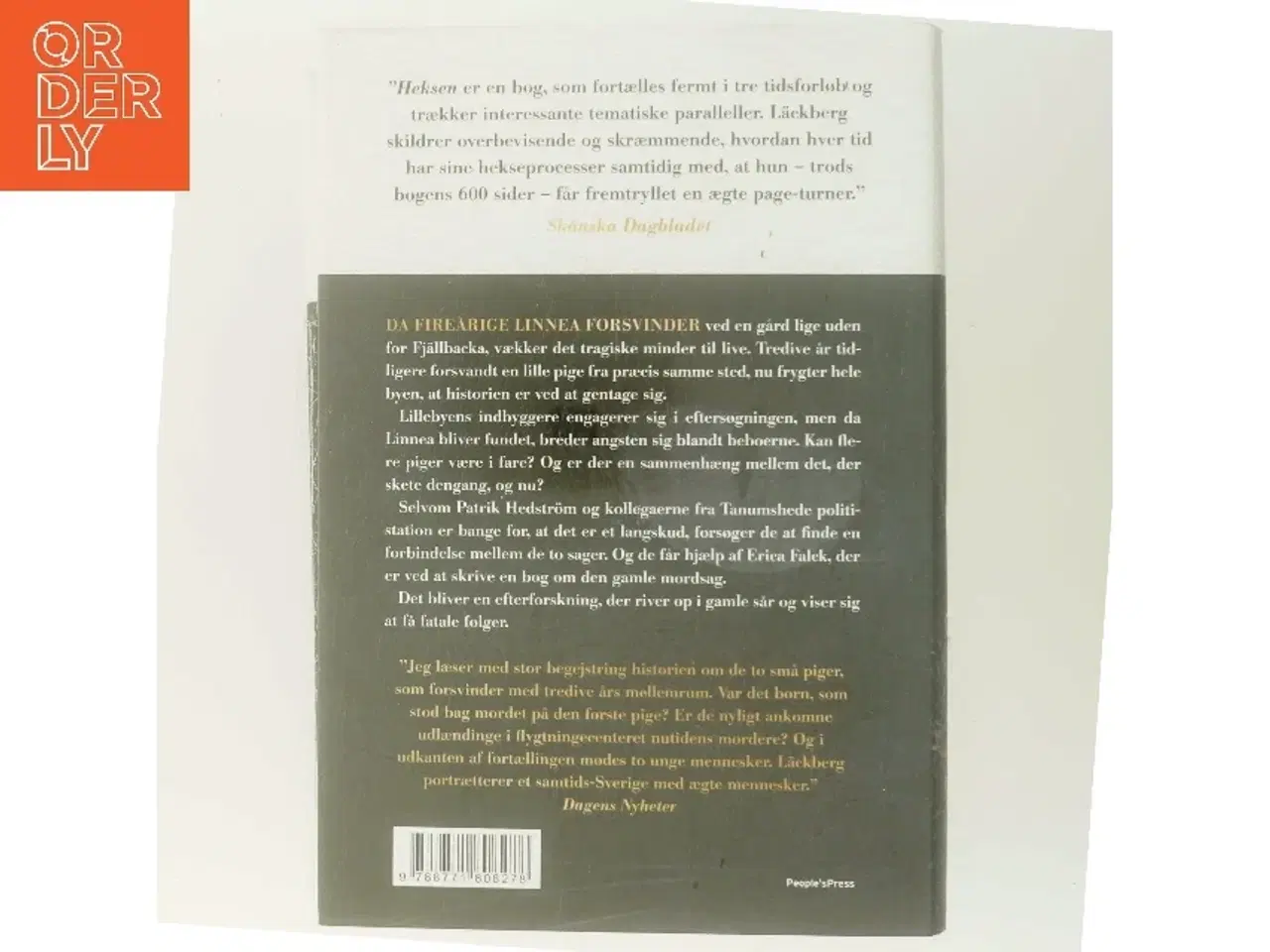 Billede 3 - Heksen : kriminalroman af Camilla Läckberg (Bog)