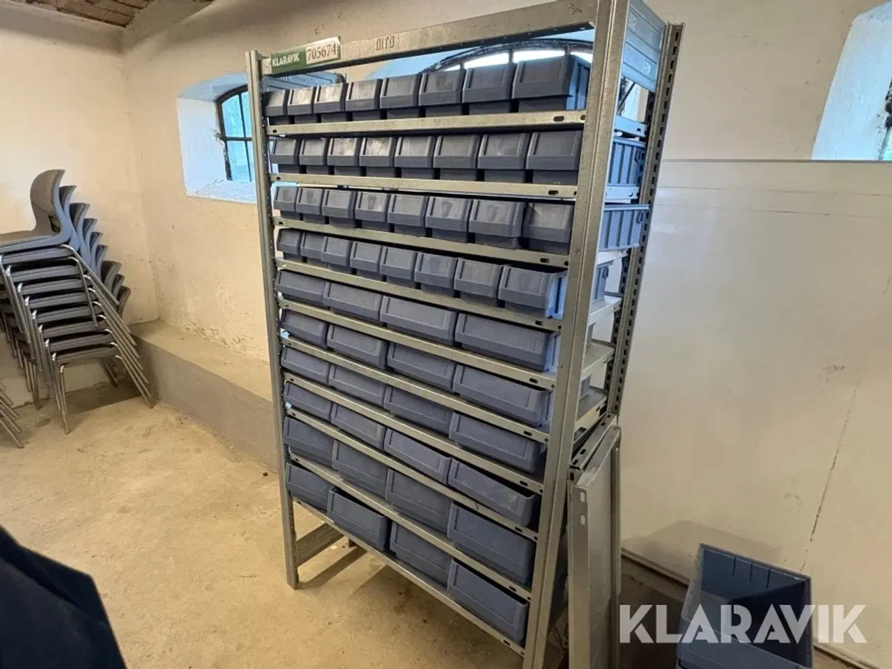 Billede 1 - Stålreoler 2 stk