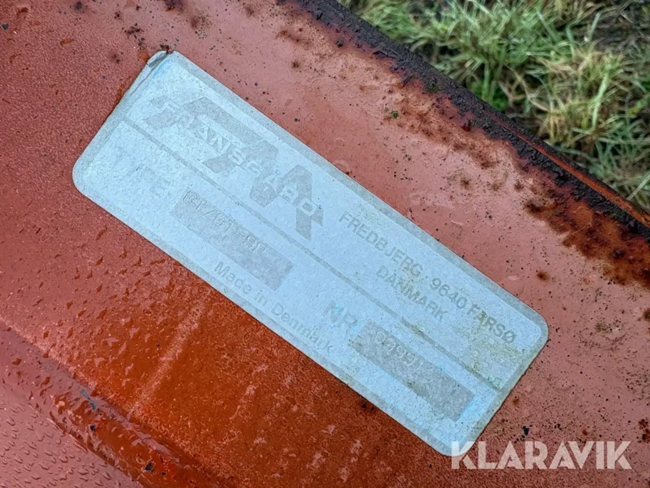 Billede 10 - Afretter/skrabeblad Fransgård GT210