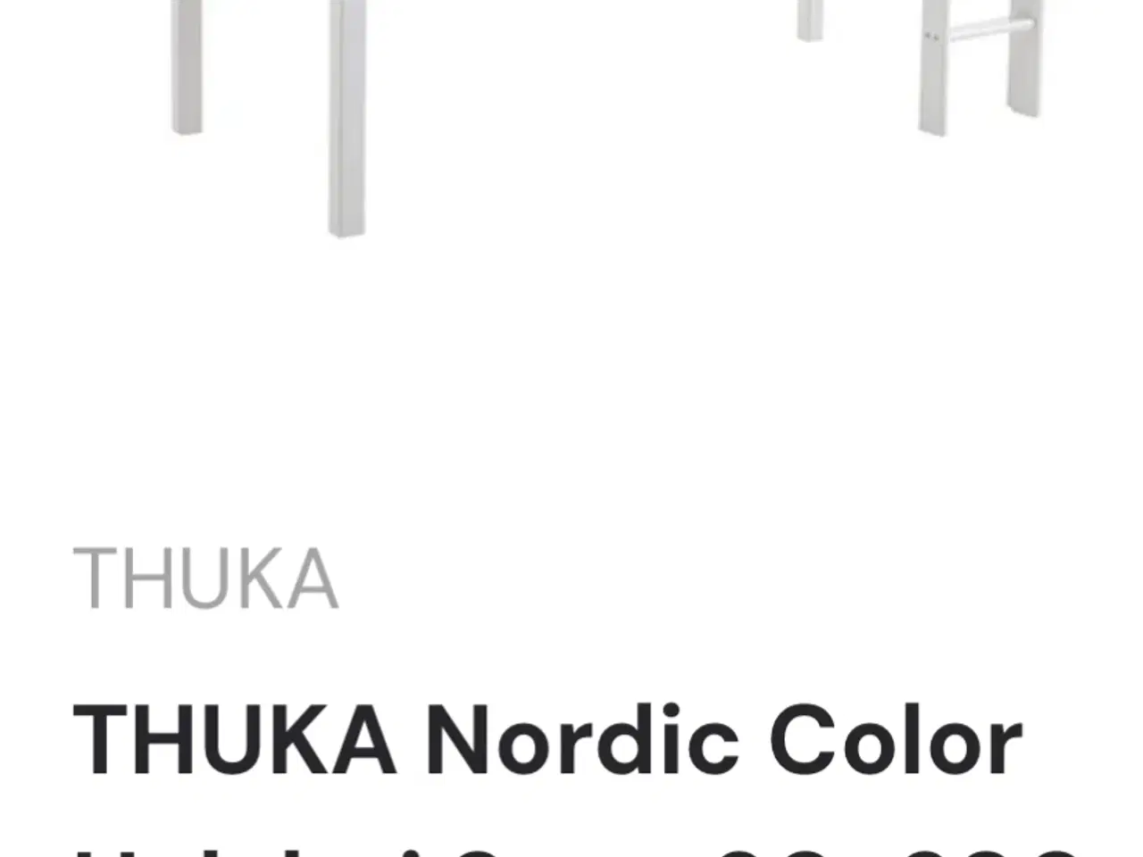 Billede 5 - Fin Flexa halvhøj seng med stige + skrivebord