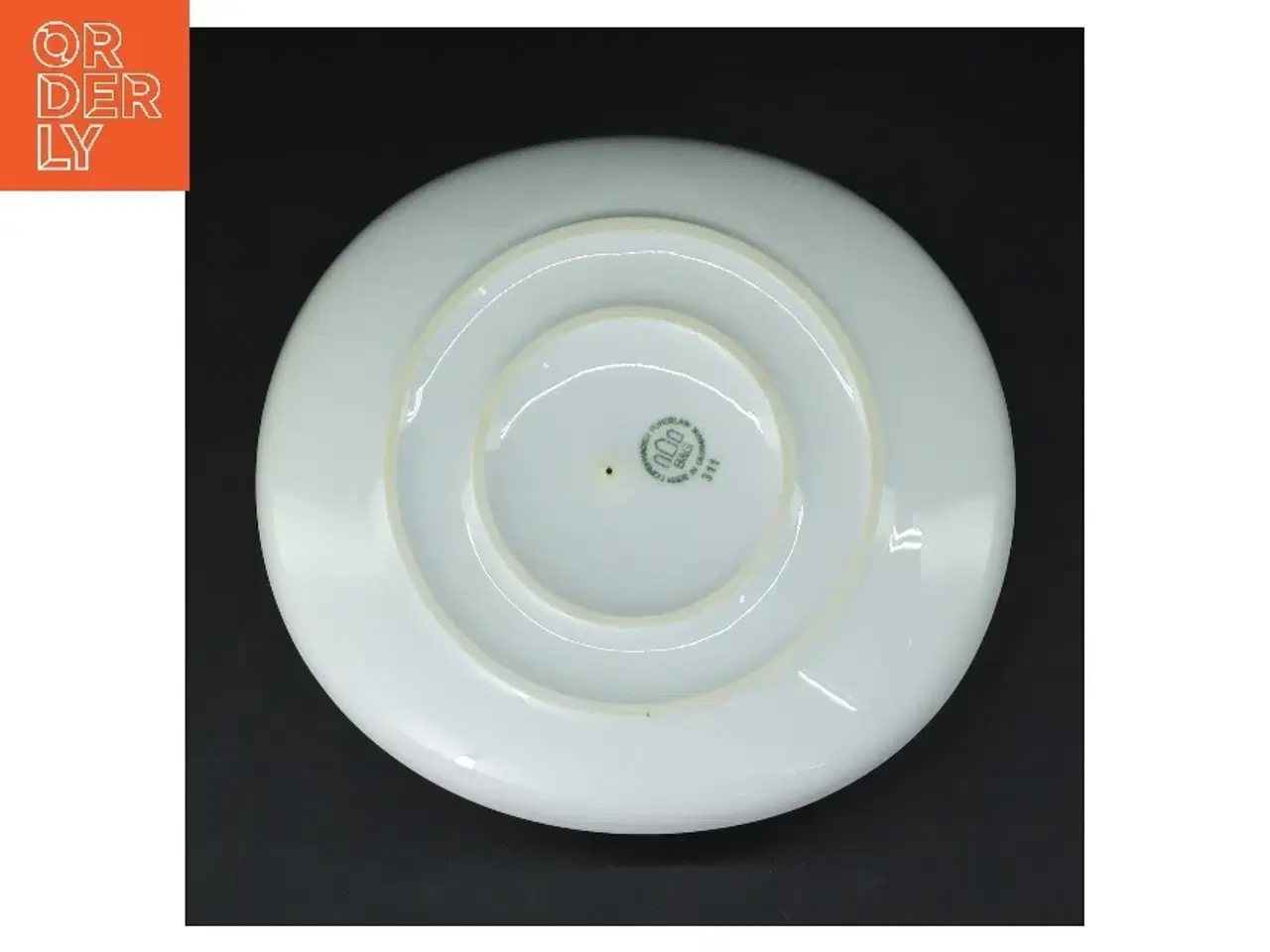 Billede 3 - B&G hvid koppel sauceskål (str. 16,5 cm)