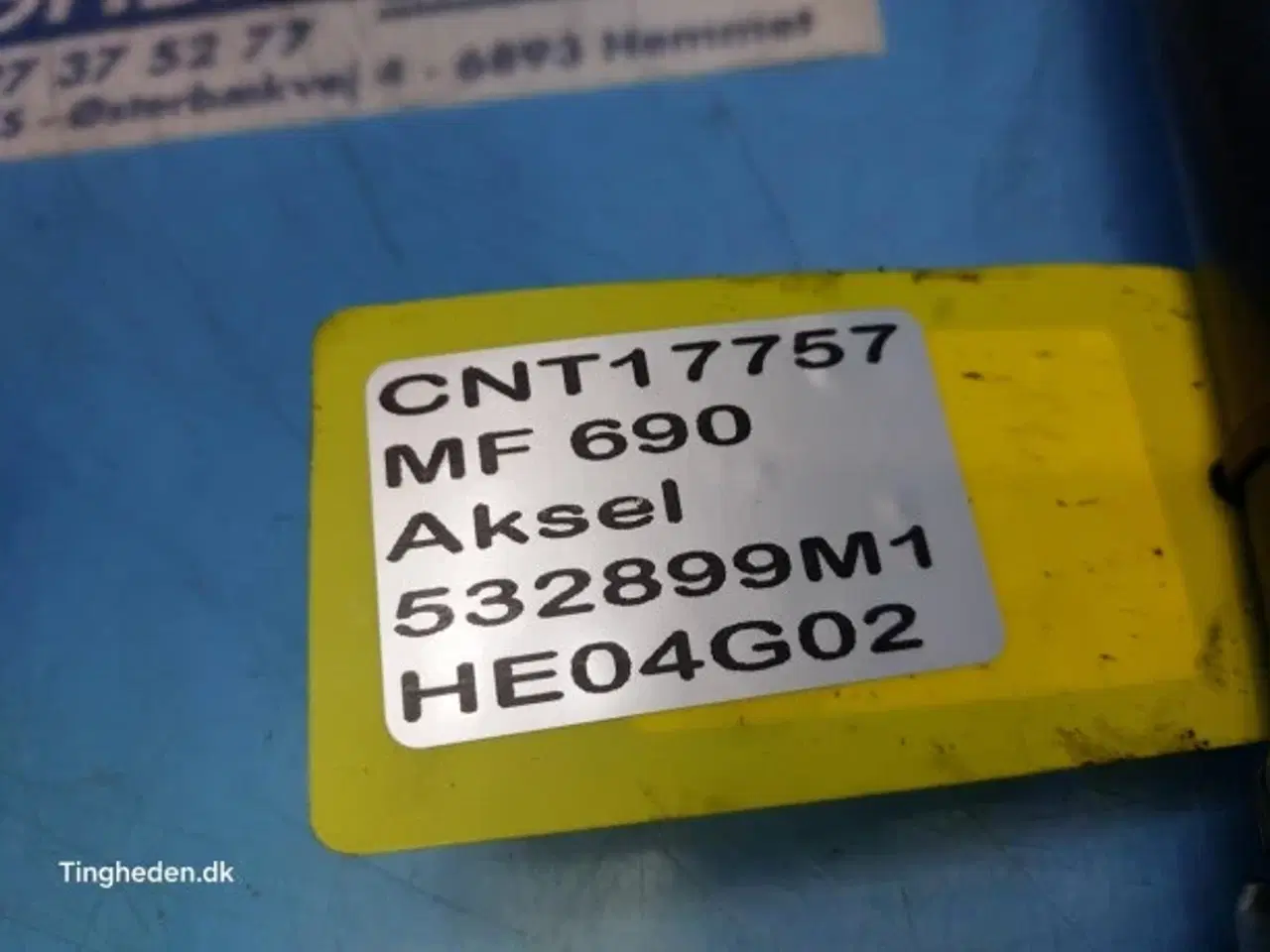 Billede 10 - Massey Ferguson 690 Aksel 532899M1