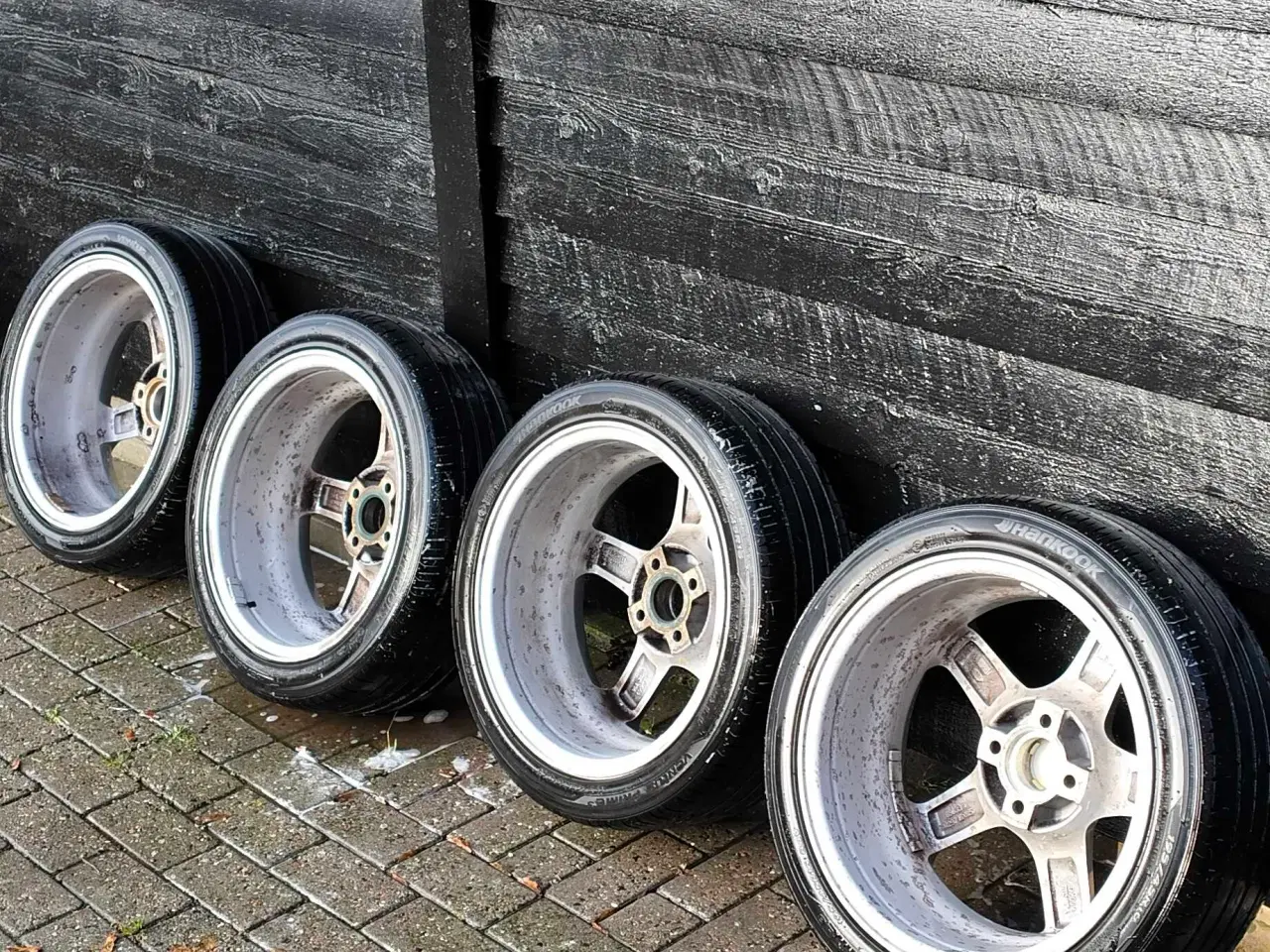 Billede 4 - Alufælge med sommerdæk 