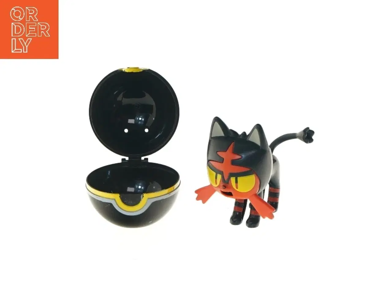 Billede 5 - Pokemon figur og Pokeball (str. Ø 6,5 og 8,5 cm)