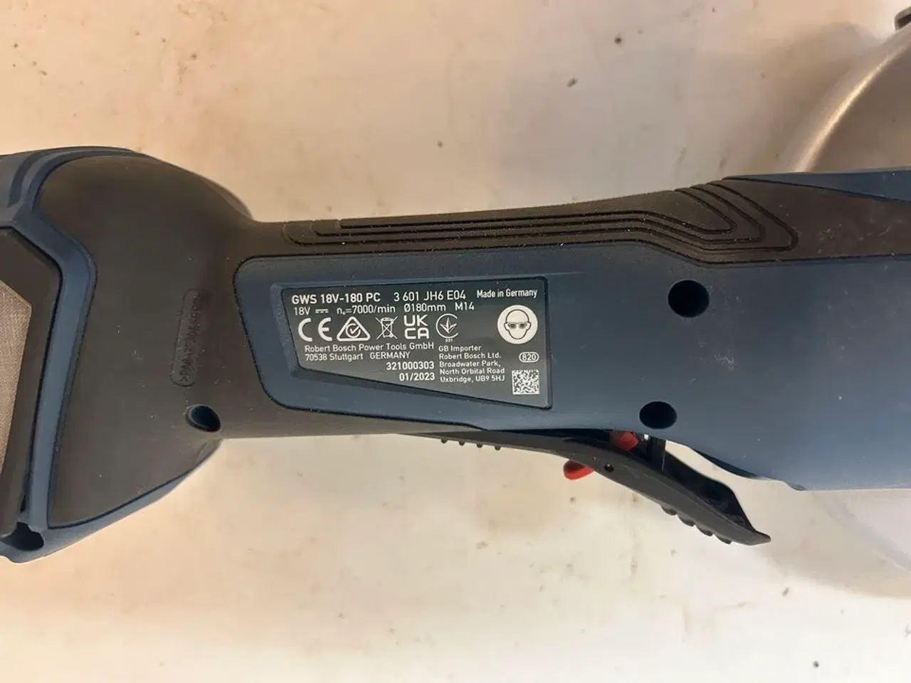 Billede 1 - BOSCH Vinkelsliber GWS 180- 18V & BOSCH rystepudser GSS 13-18v