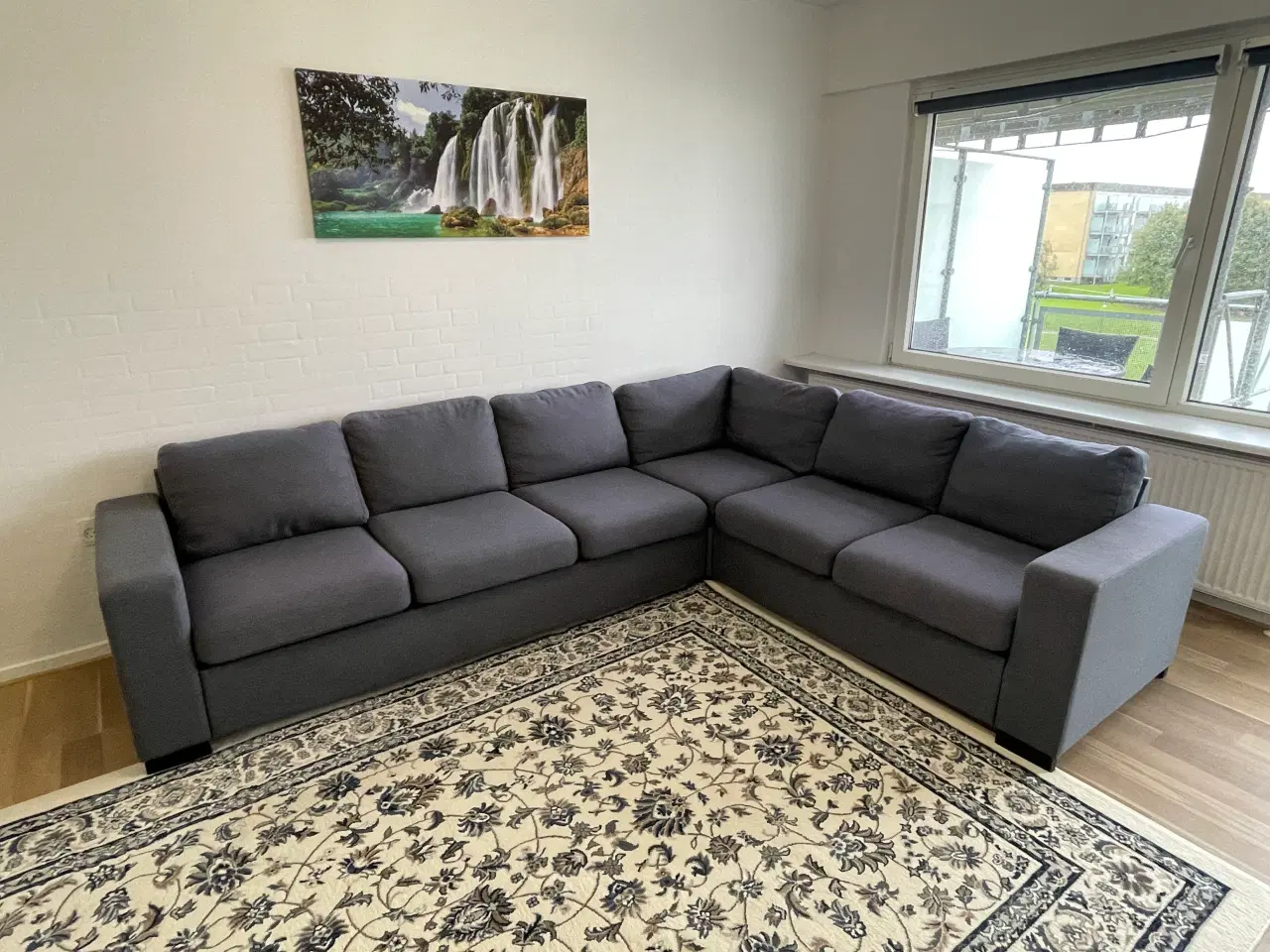 Billede 3 - Grå 5-personers hjørnesofa Selges!