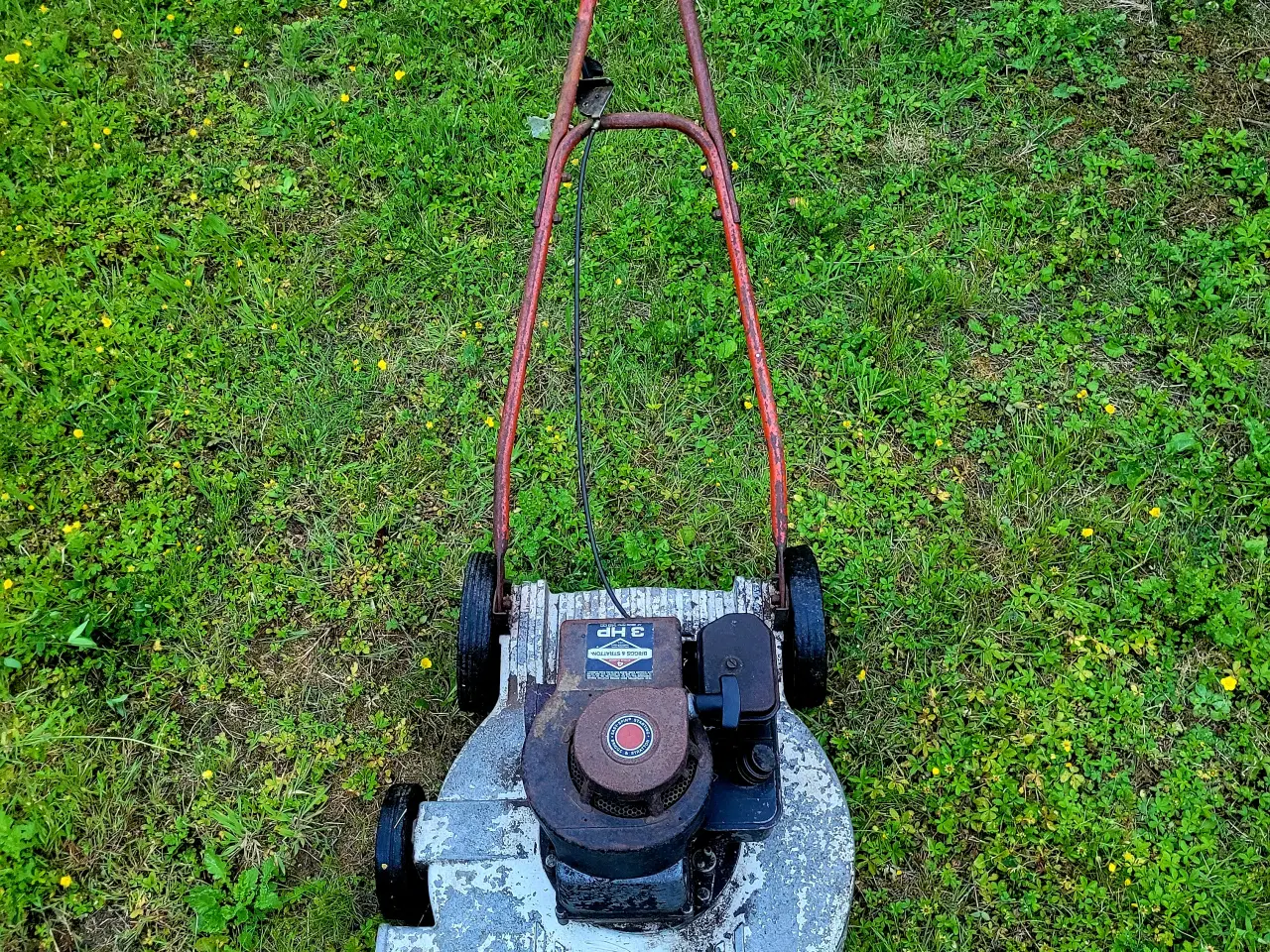 Billede 2 - Antik/vintage Ginge Rotomower
