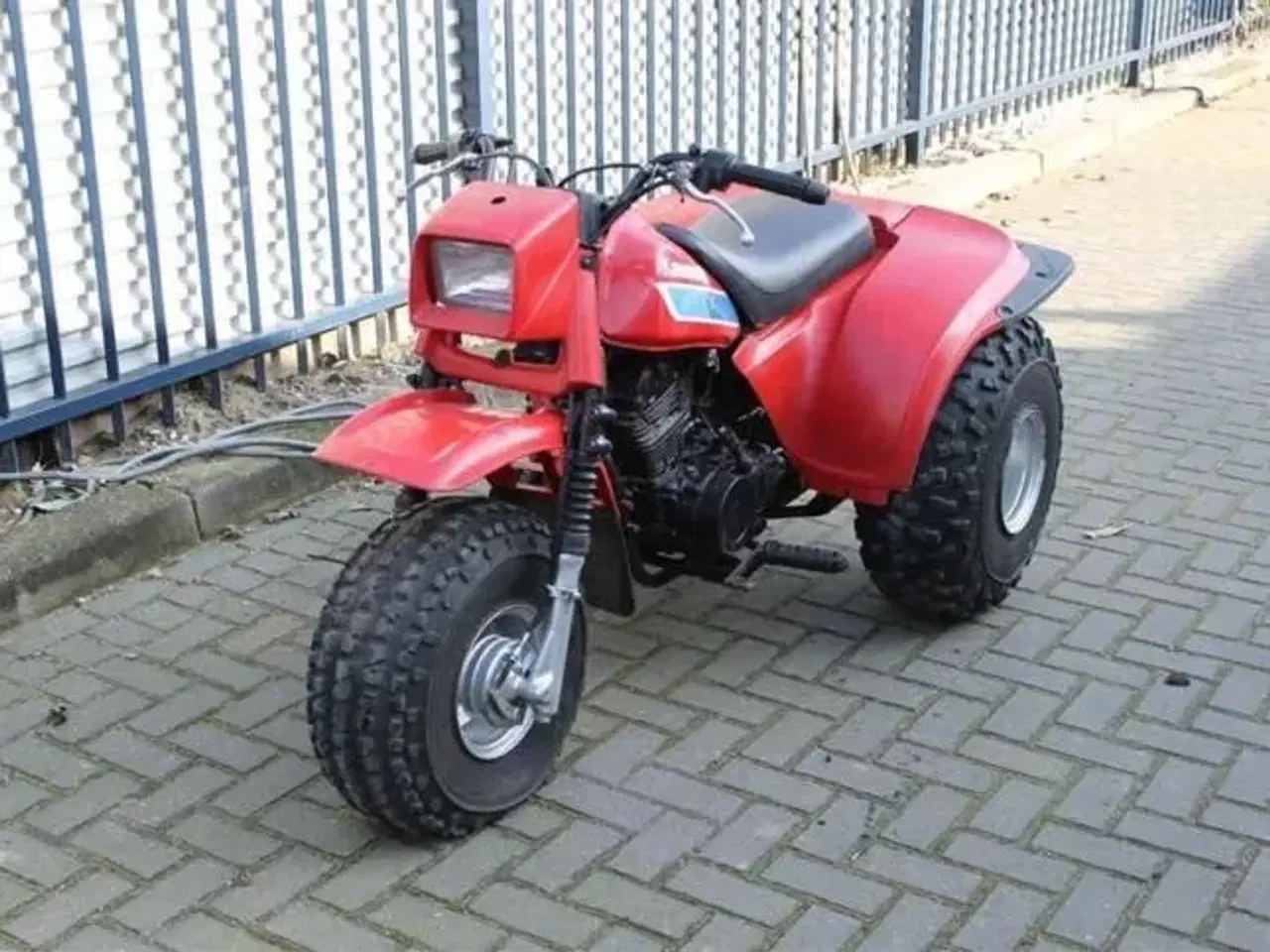 Billede 1 - kawasaki klt 185 3hjuler atv ATC