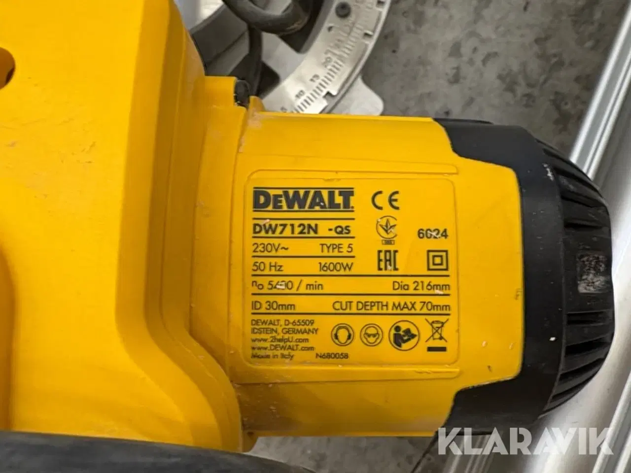 Billede 11 - Sav DeWalt DW712N-Q5