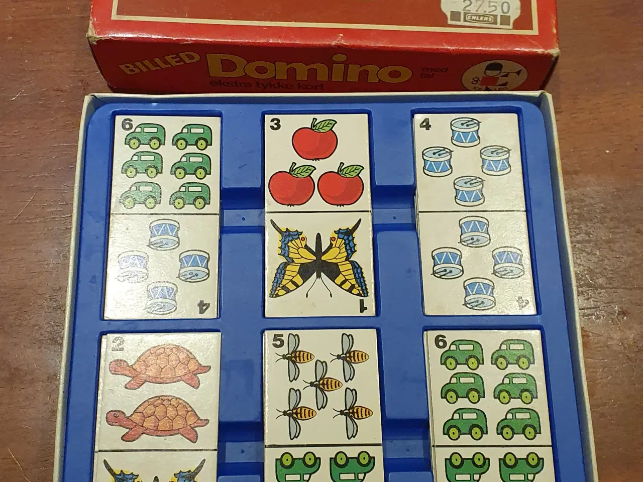 Billede 1 - Vintage  Domino  spil