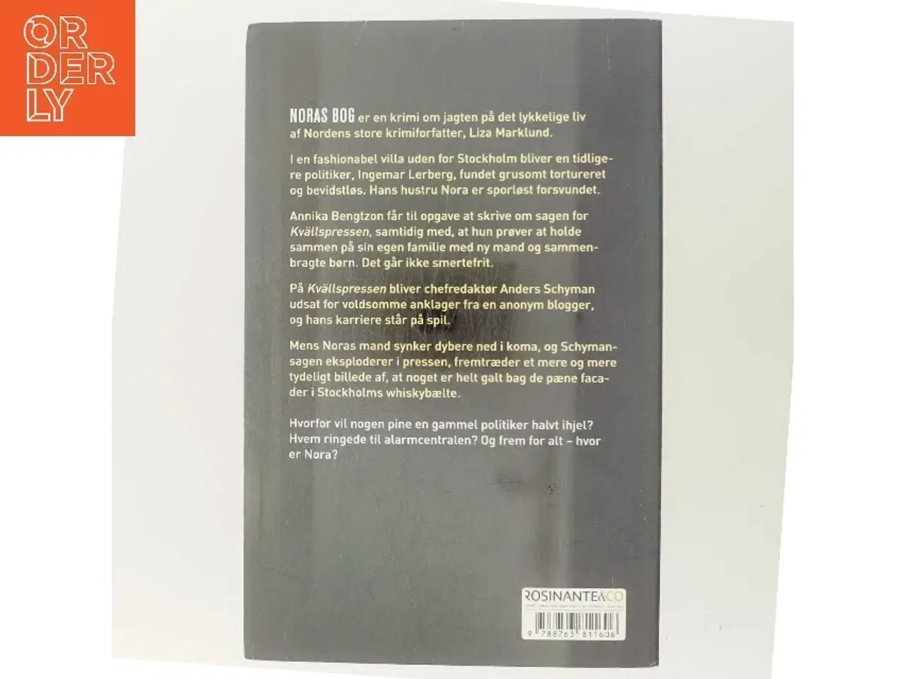 Billede 3 - Noras bog : krimi af Liza Marklund (Bog)