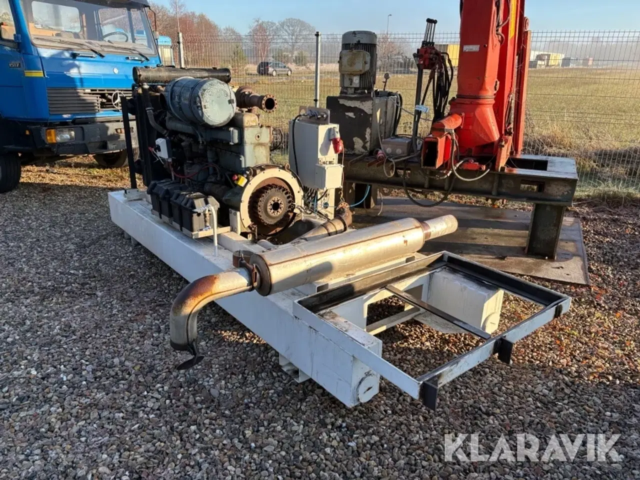 Billede 3 - 6-cylinderet motorstand Scania