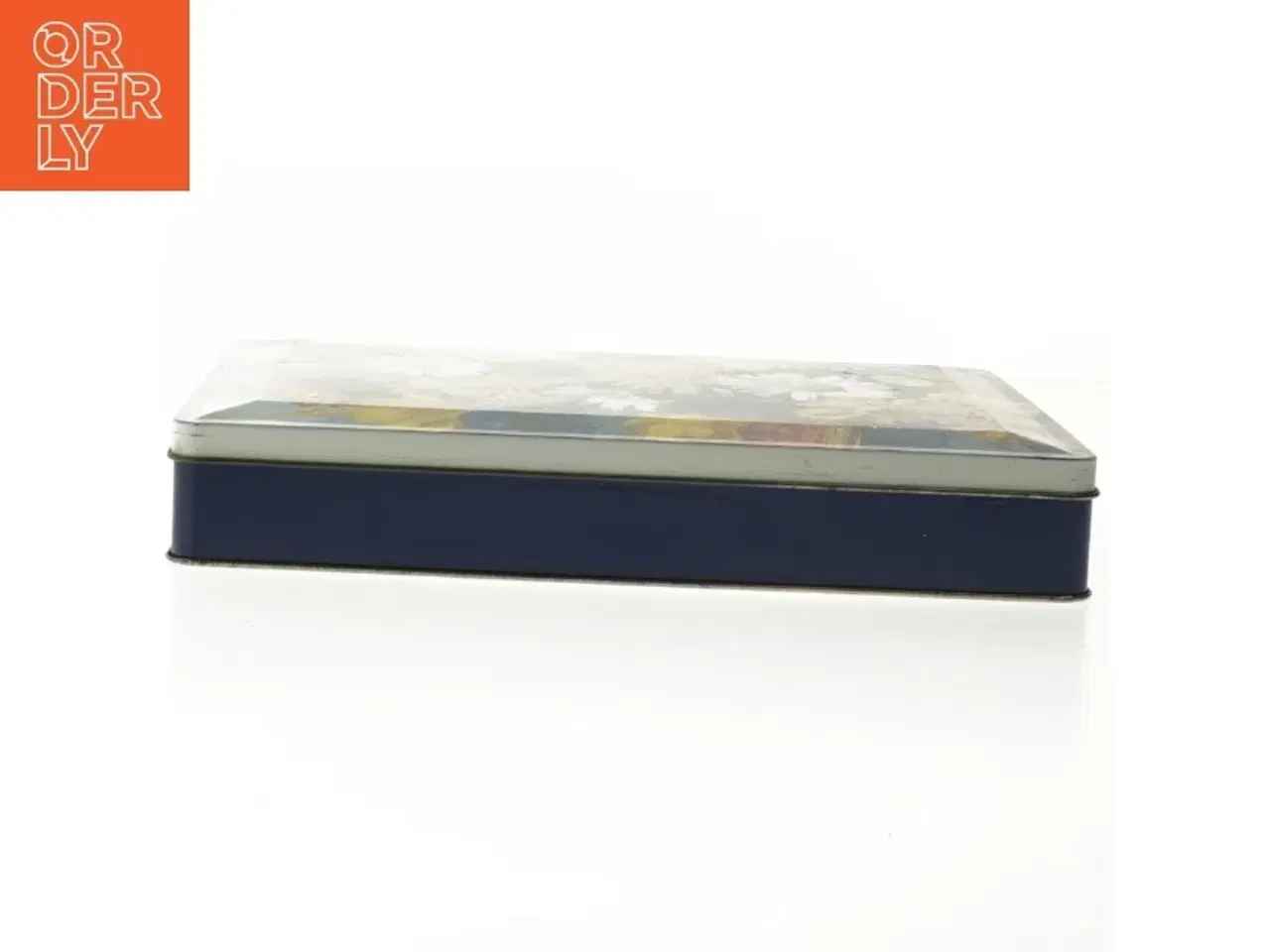 Billede 2 - Vintage metal kage dåse(str. 26x18 cm)