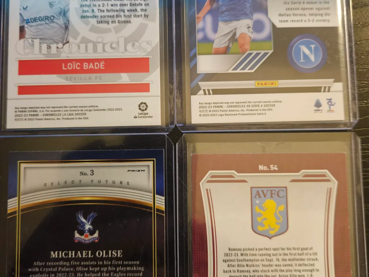 Billede 2 - 4x Fodboldkort