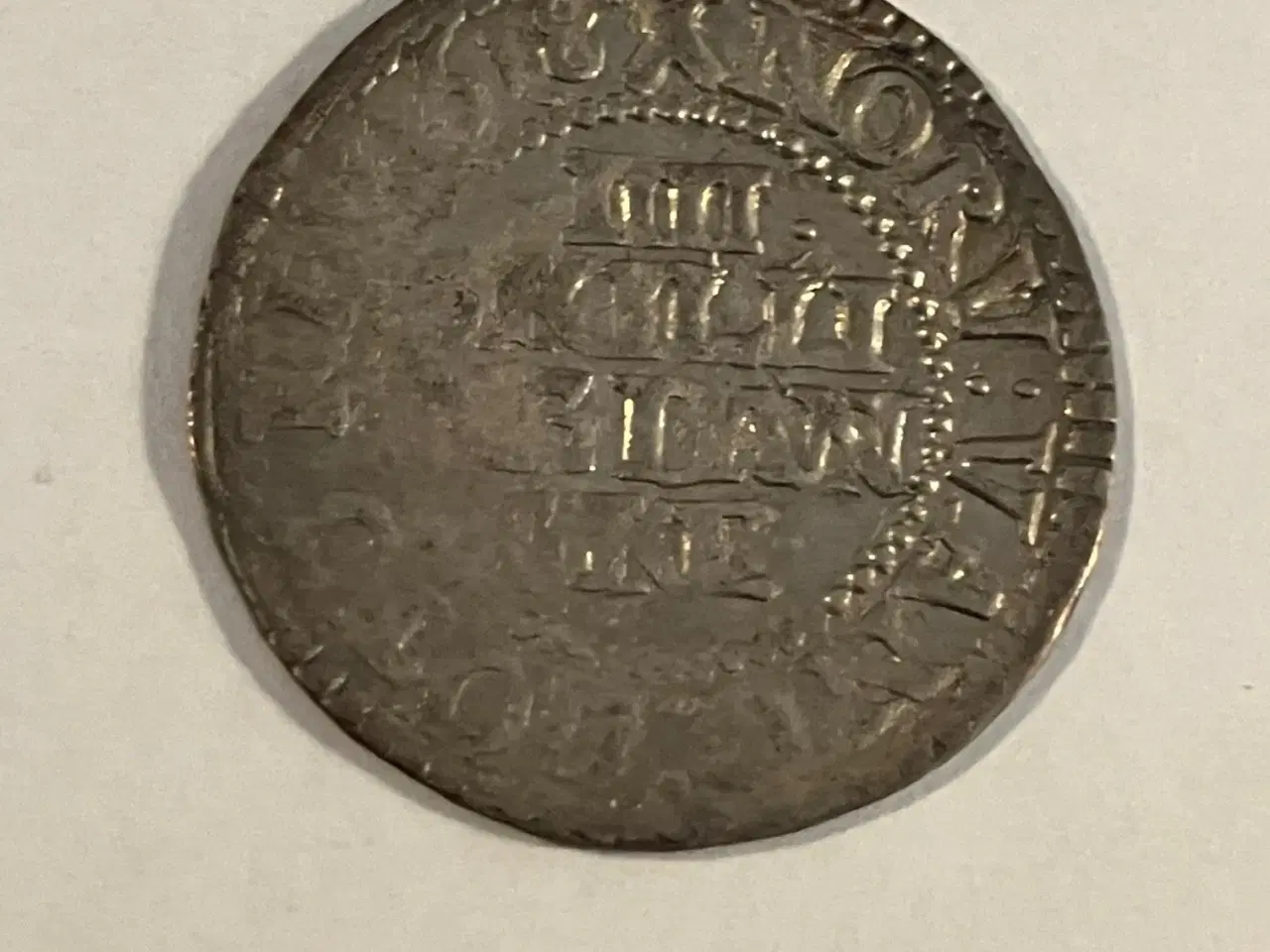 Billede 1 - 4 Skilling 1618 - Dårlig stand