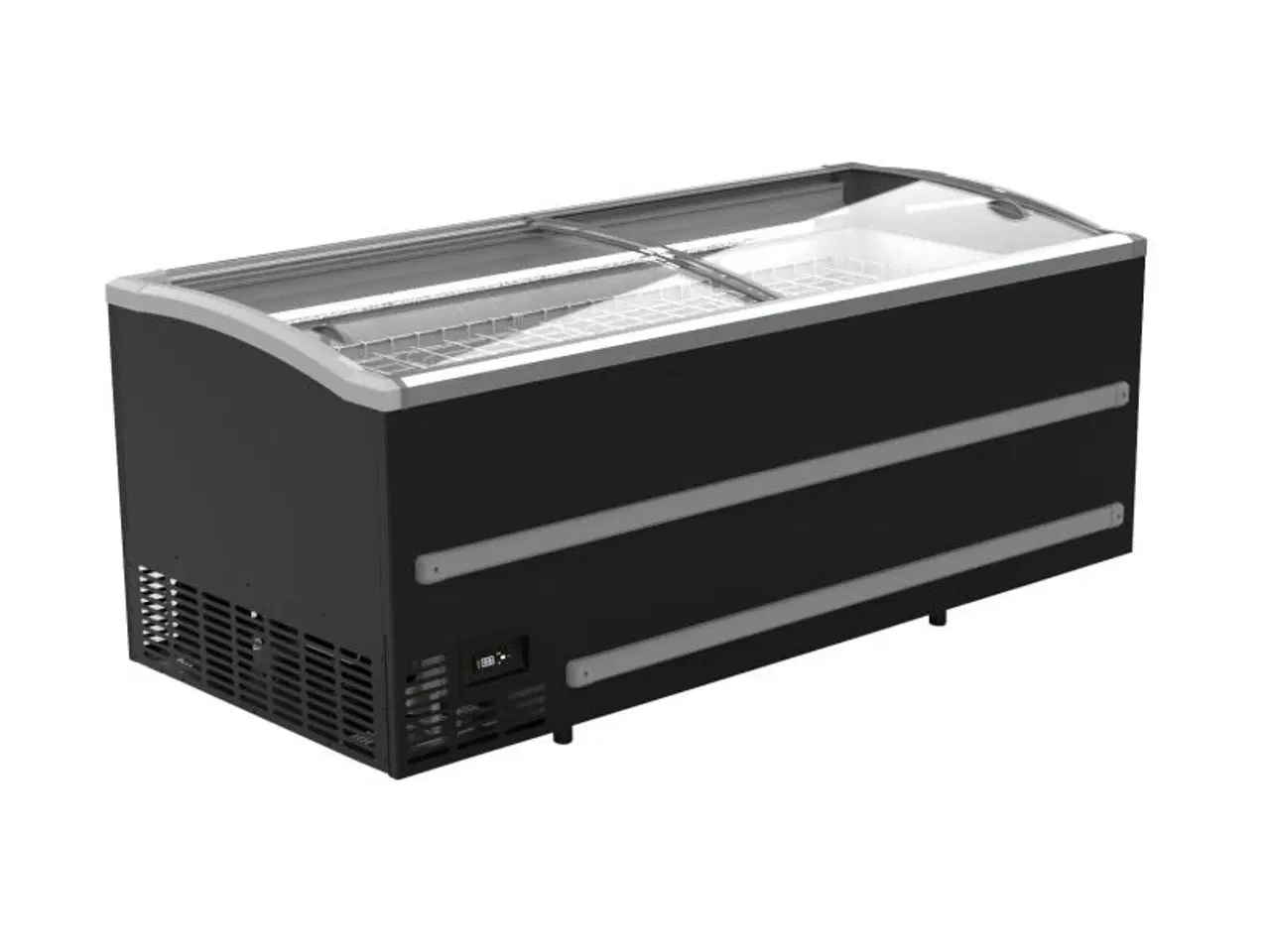 Billede 1 - Combisteel supermarked fryser – sort – 988 liter