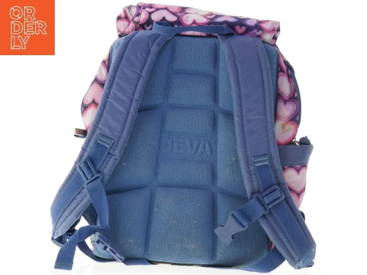 Billede 3 - Jeva skoletaske med hjerte design fra Jeva (str. 43x30 cm)