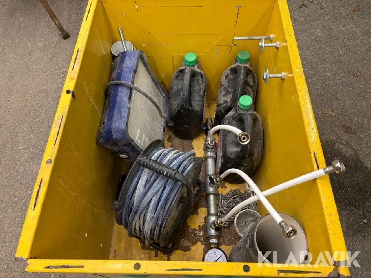 Billede 7 - Værktøjstrillebør med indhold