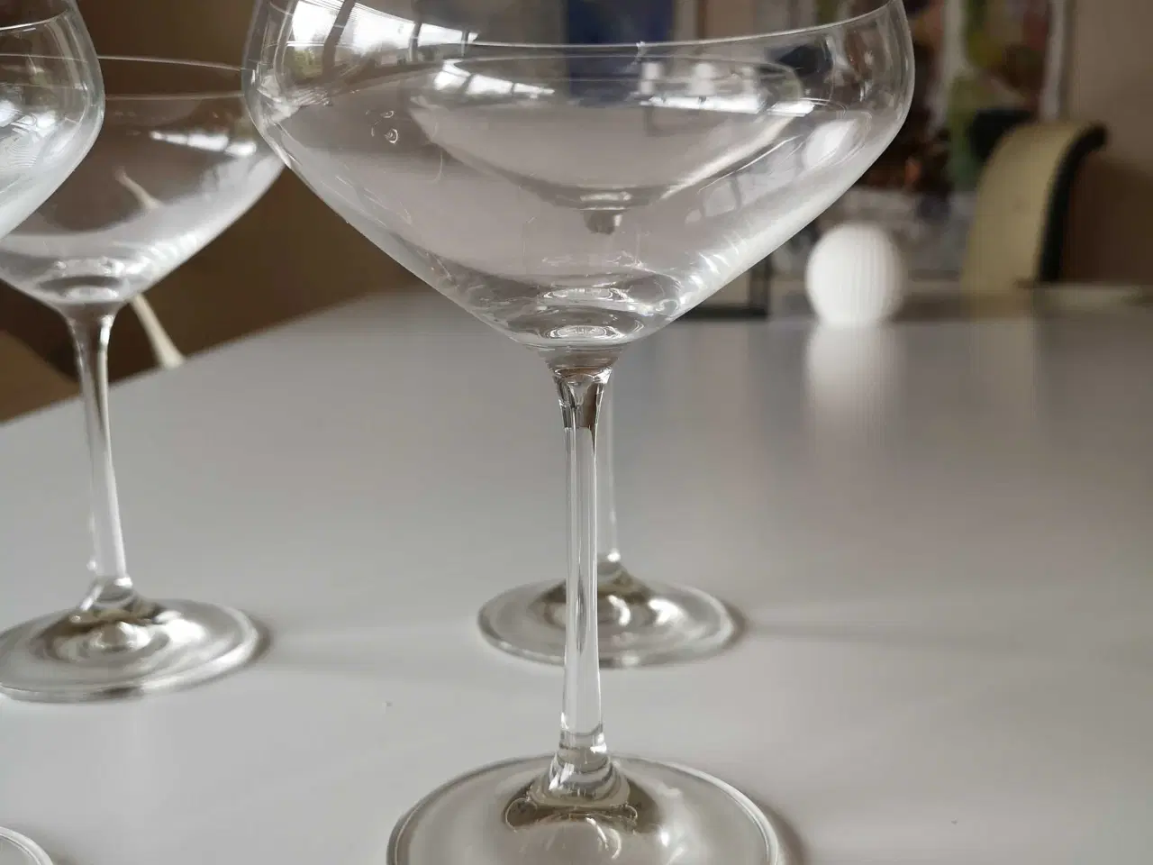 Billede 1 - 4 champagne - / dessertskåle