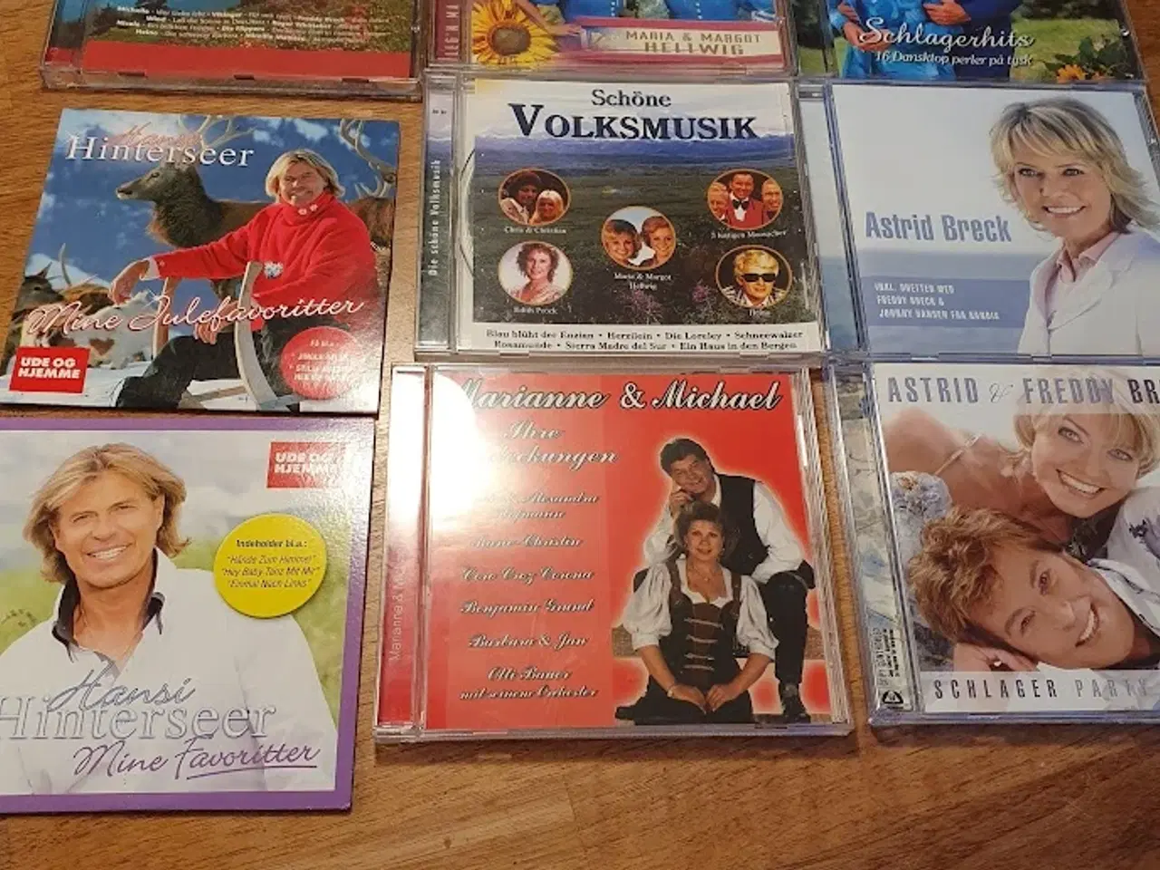 Billede 1 - Tysk schlager . Hansi H, Astrid og Freddy Breck.