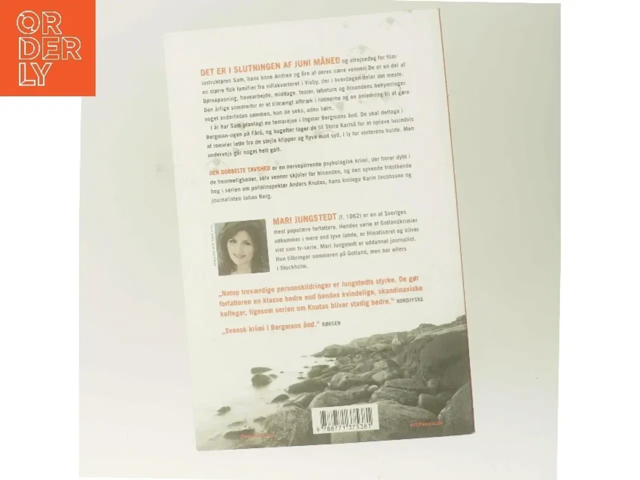 Billede 3 - Den dobbelte tavshed : kriminalroman af Mari Jungstedt (Bog)