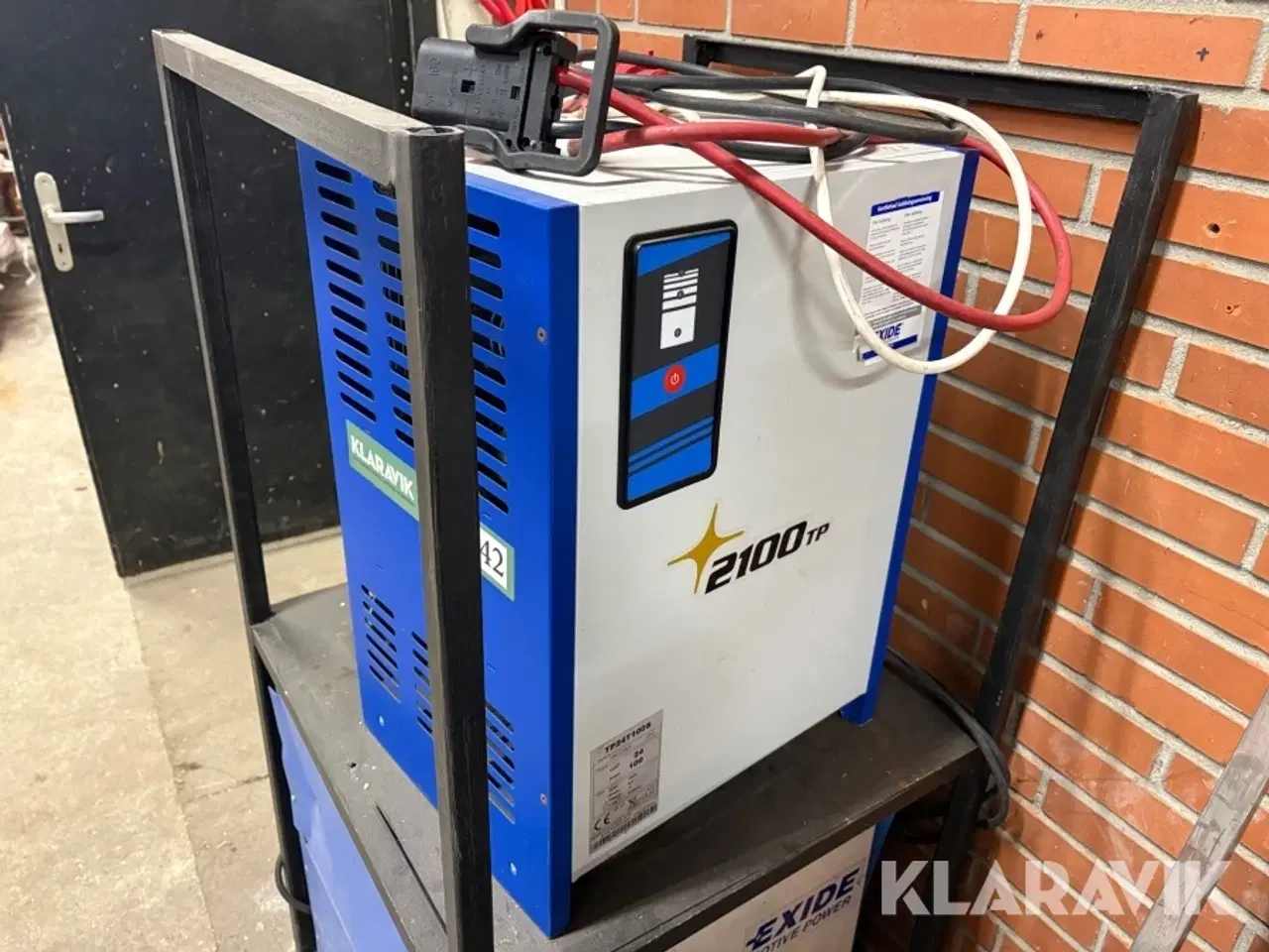 Billede 1 - Oplader til trucks Exide Technologies 2100 TP - 24 volts - 100 amps