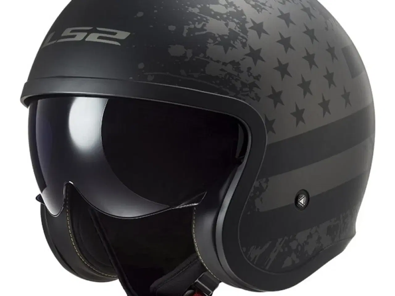 Billede 1 - LS2 Spitfire Black Flag