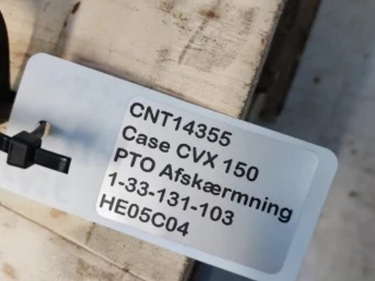 Billede 17 - Case CVX 150 PTO Afskærmning 1-33-131-103