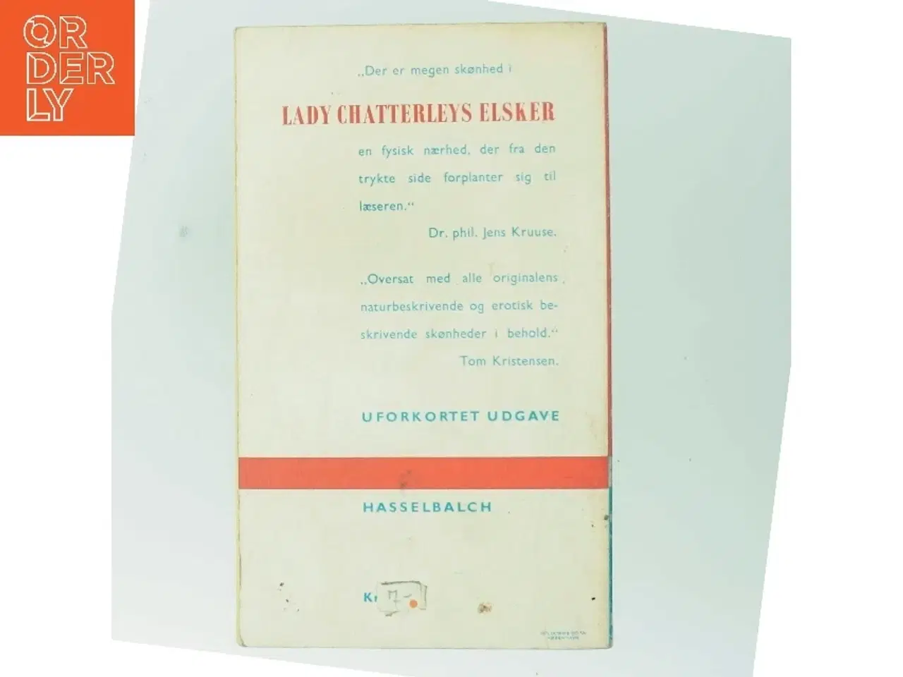 Billede 3 - Lady Chatterleys Elsker (Bog)