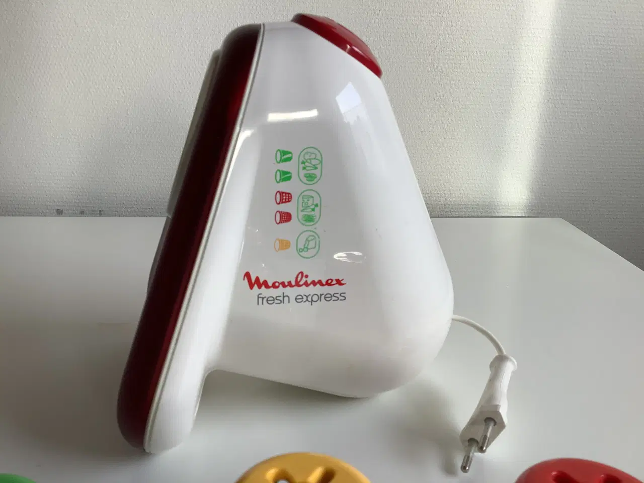 Billede 1 - Moulinex grøntsagssnitter med 5 snitter jern