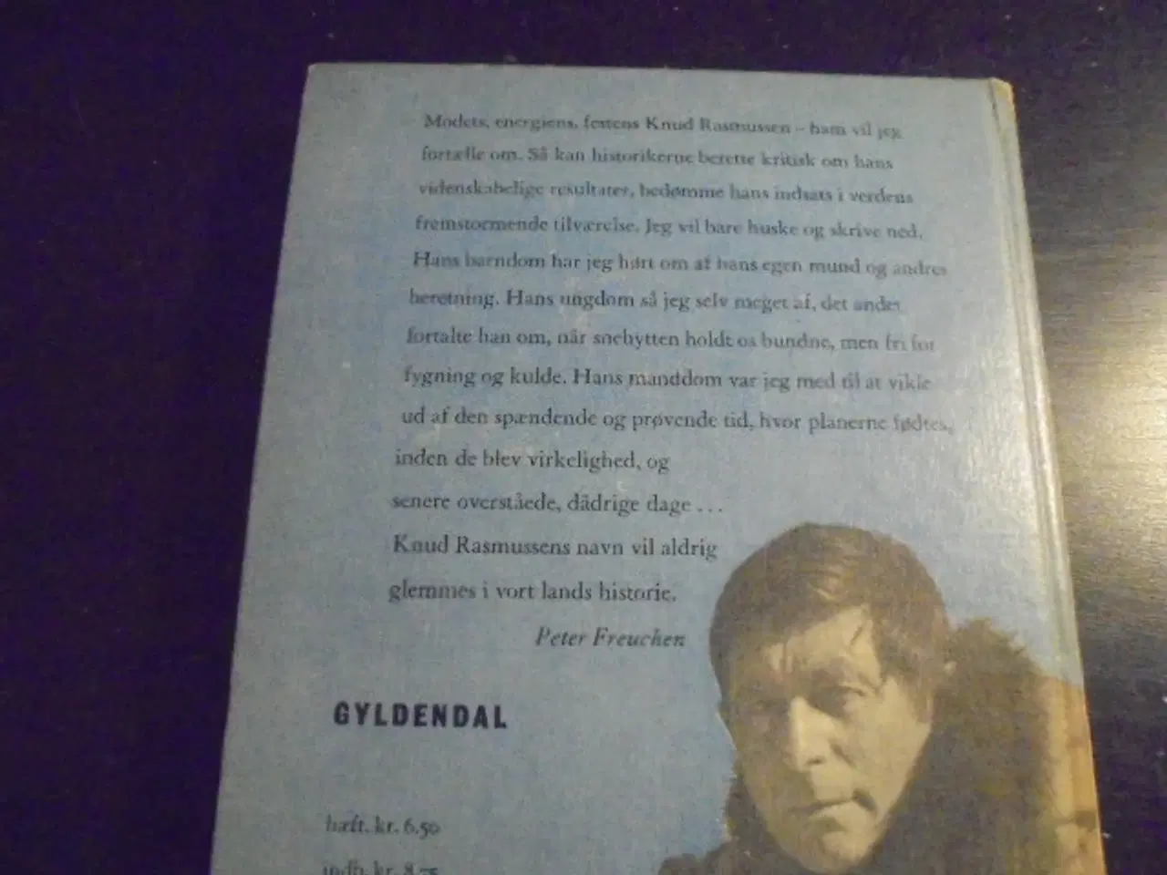 Billede 2 - Peter Freuchen:  Knud Rasmussen som jeg husker ham