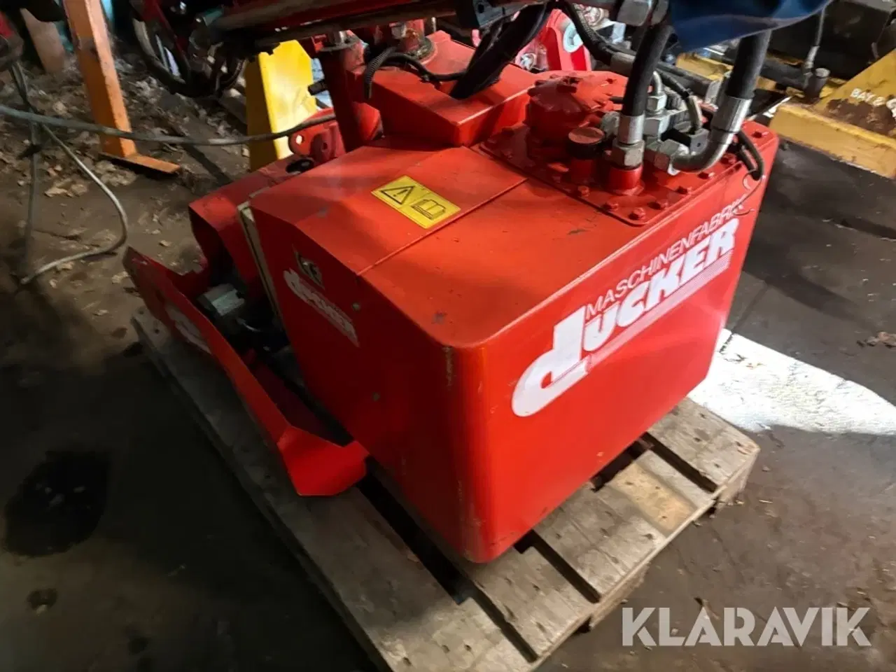 Billede 5 - Slagleklipper og fingerklipper Dücker KBM 350 på redskabsarm