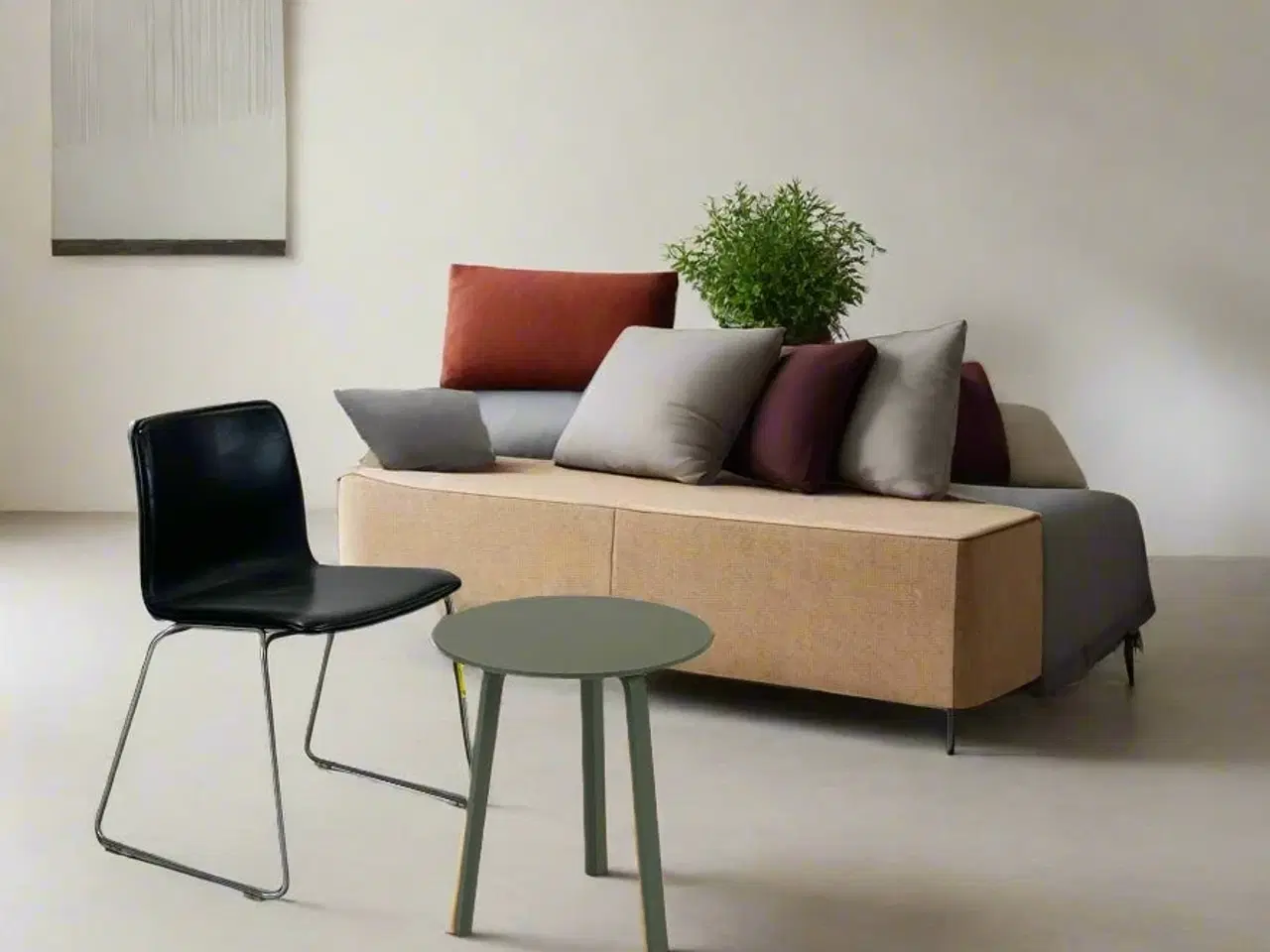 Billede 2 - HAY Bella Loungebord (Olive)