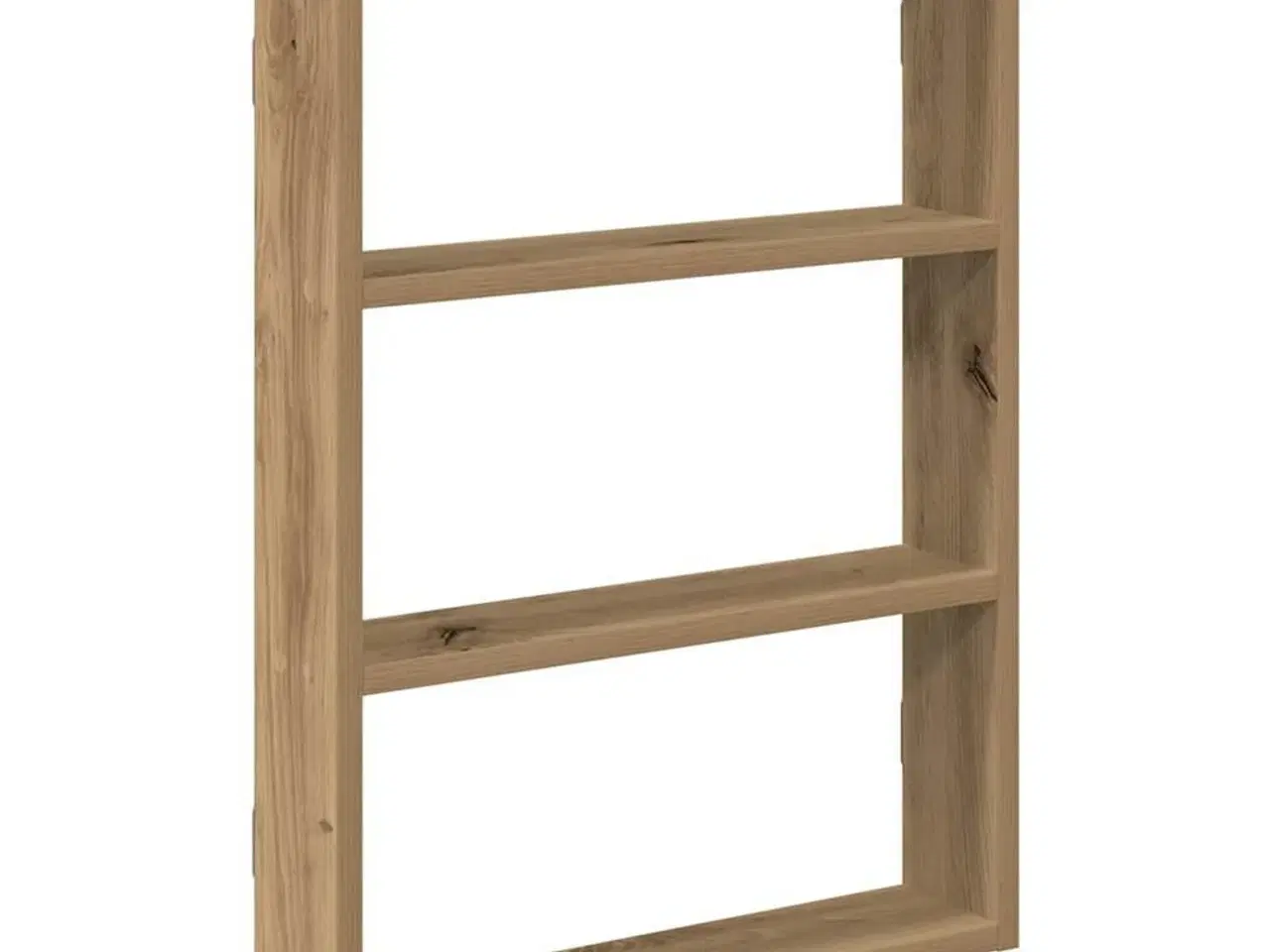 Billede 2 - Væghylde 43x9x60 cm konstrueret træ kunsteg