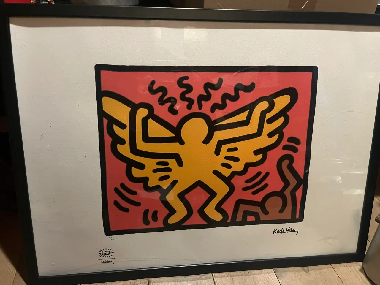 Billede 1 - Keith Haring - Litografisk kunsttryk