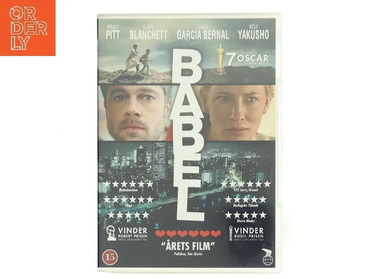 Billede 1 - Babel med Brad Pitt (DVD)