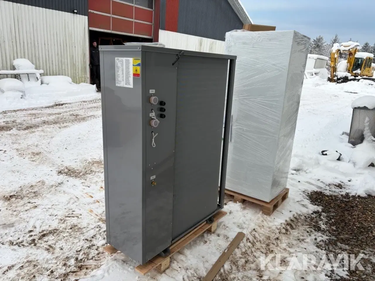 Billede 3 - Varmepumpe Milton Luft/vand 15 kw udvendig og indvendig del