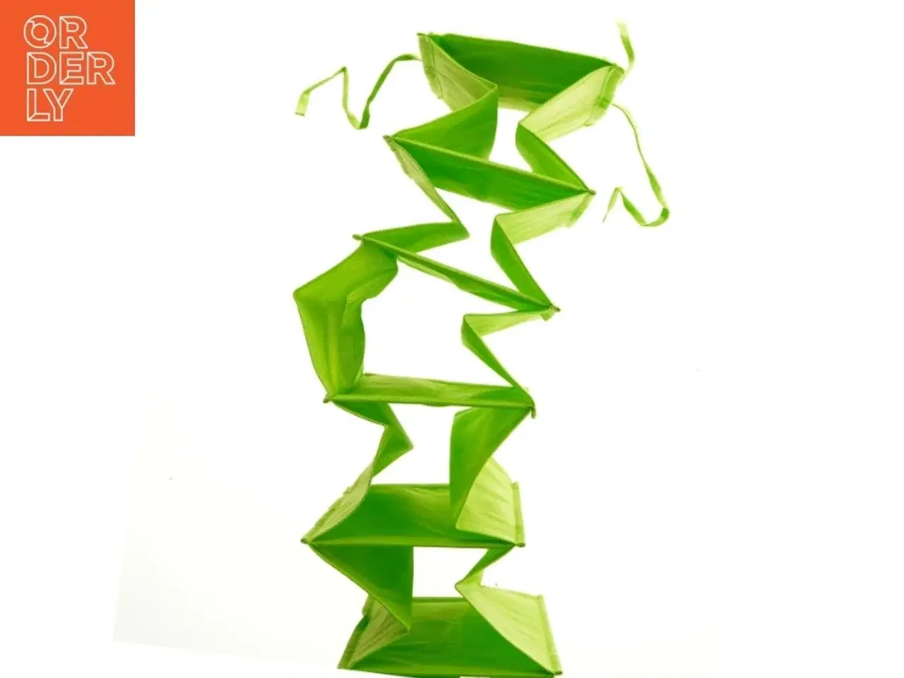 Billede 2 - Grøn foldbar opbevaring (str. 84x15 cm)