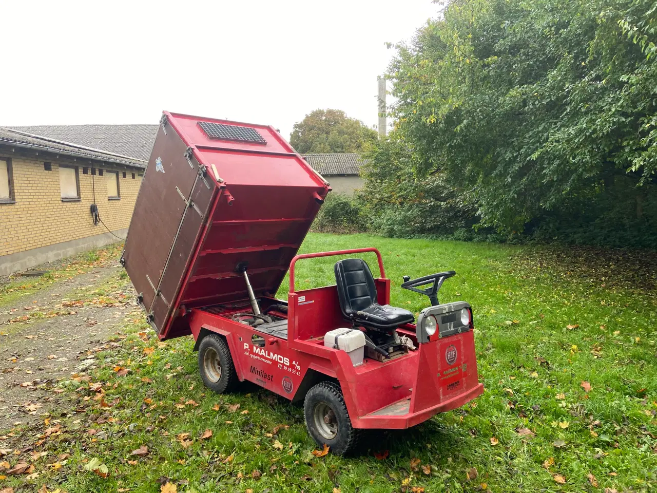 Billede 2 - HTF H620 Kirkegårdsmaskine/minilast