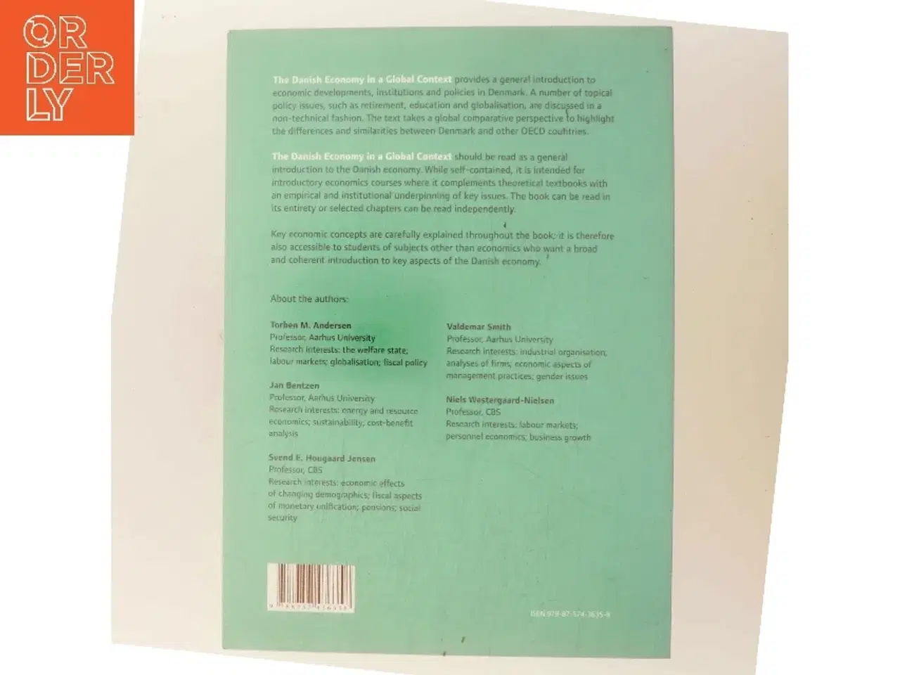 Billede 3 - The Danish economy in a global context af Torben M. Andersen (f. 1956) (Bog)