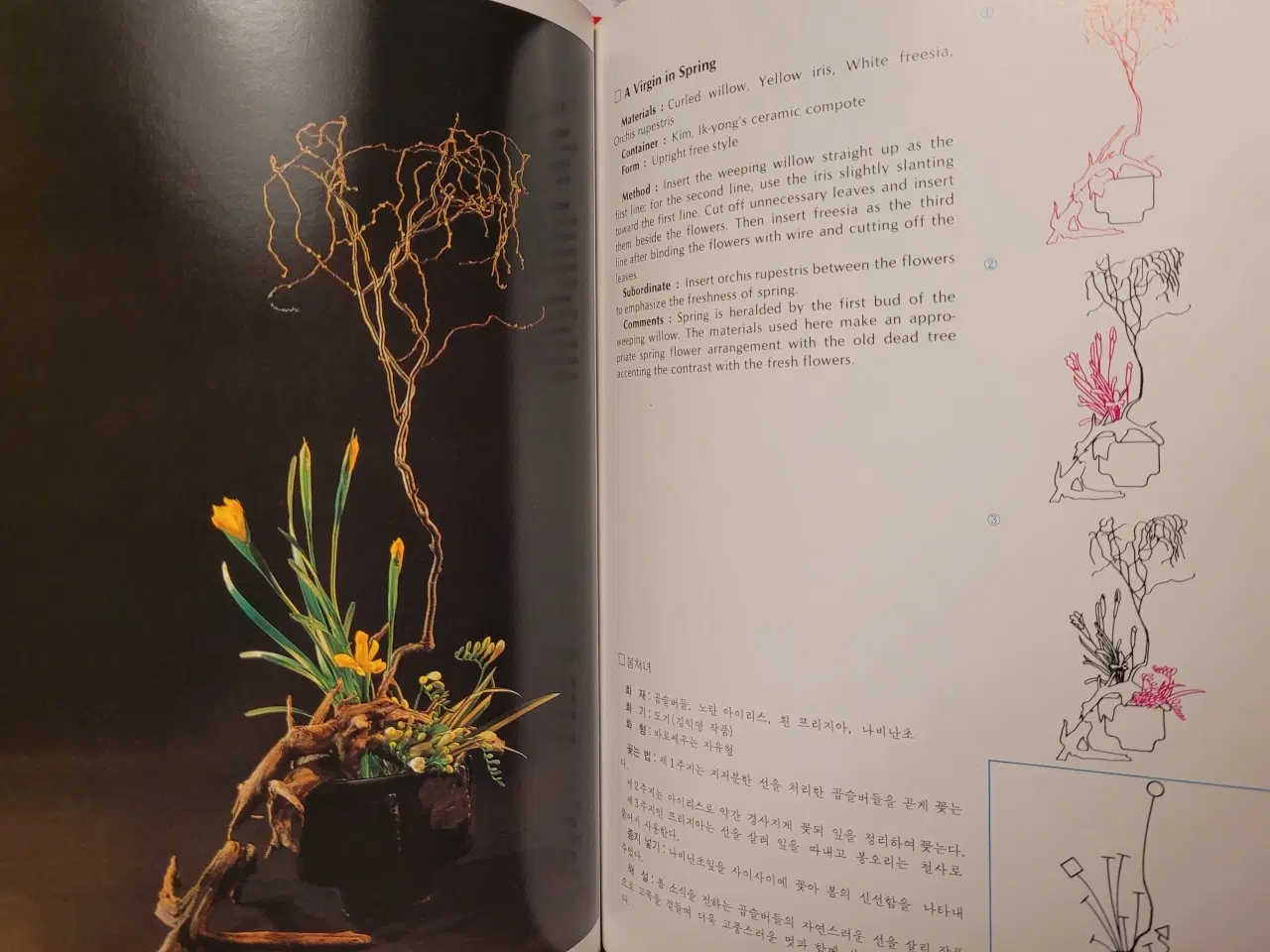 Billede 5 - Blomste bog fra Korea 